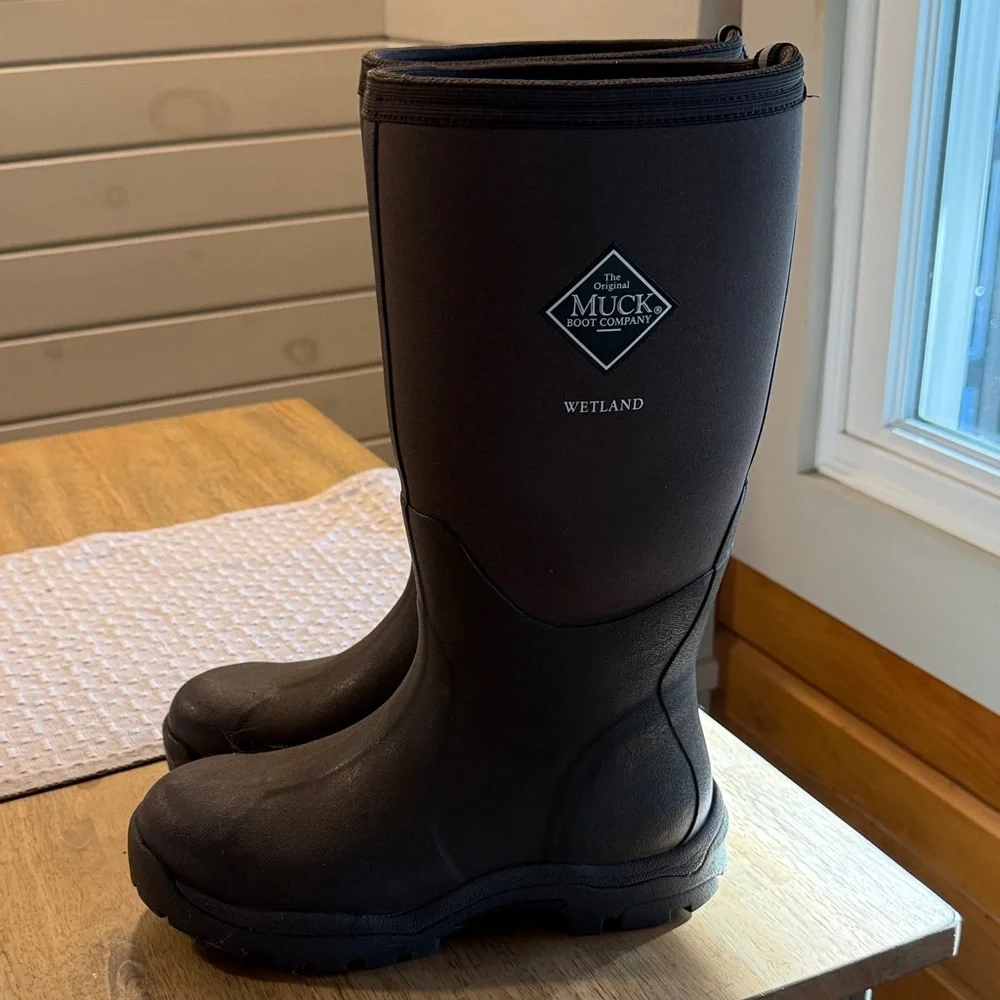 Muck Boot Company dark brown Wetland Boots - Picture 1 of 7